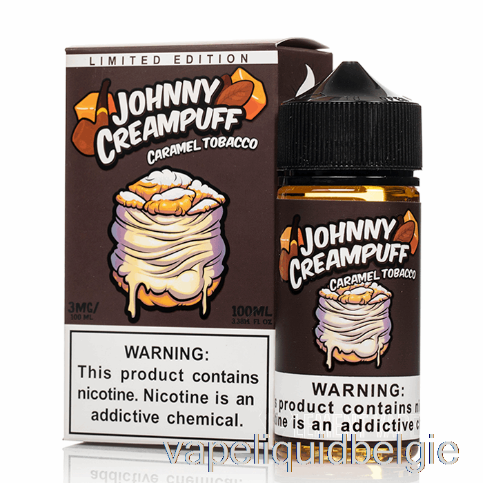 Vape Smaken Karameltabak - Johnny Creampuff - 100ml 6mg